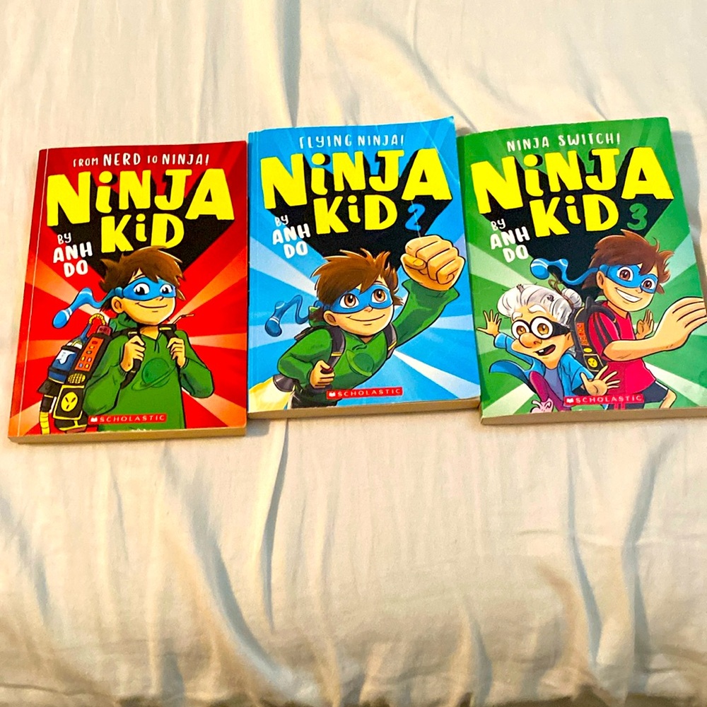 Ninja kid book set!